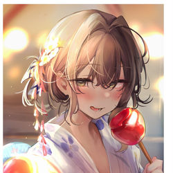 This is a pixiv picture whose title is 来年は2人で来ようね？？.