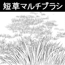 This is a pixiv picture whose title is 短草マルチブラシ.