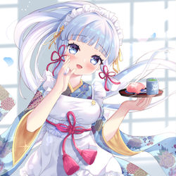 This is a pixiv picture whose title is 綾華ちゃん.