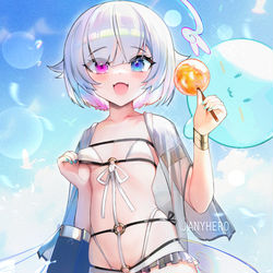 This is a pixiv picture whose title is Nazutan Swimsuit.