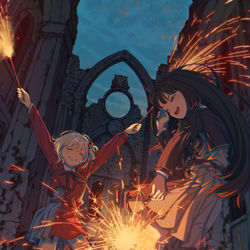 This is a pixiv picture whose title is 無題.