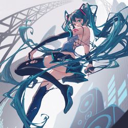 This is a pixiv picture whose title is Do NOT miss it.