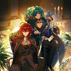 This is a pixiv picture whose title is zwei Prinzen.