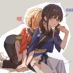 This is a pixiv picture whose title is take a rest.