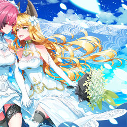 This is a pixiv picture whose title is メグとまりっぺ.