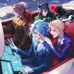 This is a pixiv picture whose title is 氏中心ついすログ.