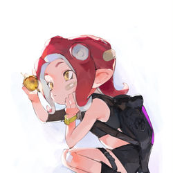 This is a pixiv picture whose title is 8号.