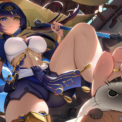 This is a pixiv picture whose title is 坎蒂丝.