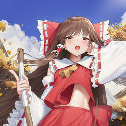 This is a pixiv picture whose title is 秋.