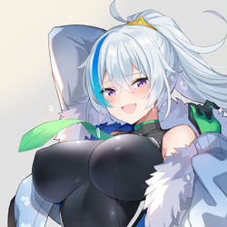 This is a pixiv picture whose title is 天使とレオタードと.