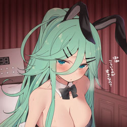 This is a pixiv picture whose title is バニ風ちゃん.
