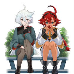 This is a pixiv picture whose title is 🍅.