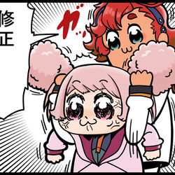 This is a pixiv picture whose title is ガンダム伝統芸.