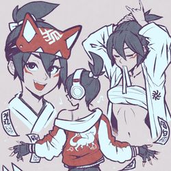 This is a pixiv picture whose title is Kiriko / 霧子.