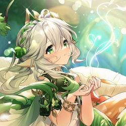 This is a pixiv picture whose title is 纳西妲.