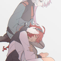 This is a pixiv picture whose title is 『よく頑張ったね』.