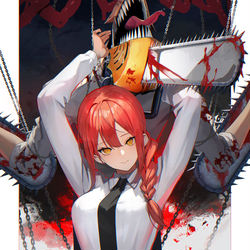 This is a pixiv picture whose title is マキマさん.