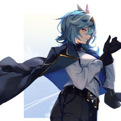 This is a pixiv picture whose title is エウルア　スーツ.