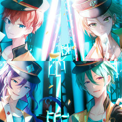 This is a pixiv picture whose title is Kiss of Life.