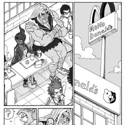 This is a pixiv picture whose title is 間接キス.