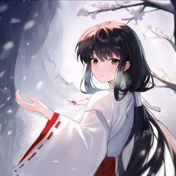 This is a pixiv picture whose title is 桔梗.