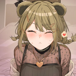 This is a pixiv picture whose title is キス待ち.