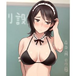 This is a pixiv picture whose title is 創設祭で生徒より目立ってしまう麻耶ちゃん先生（２９）.