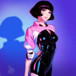 This is a pixiv picture whose title is 10,000,000 views thanks!!.