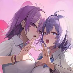 This is a pixiv picture whose title is gogoko.
