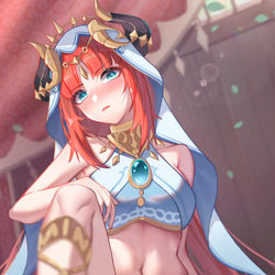 This is a pixiv picture whose title is 妮露.