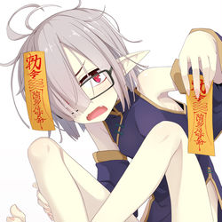 This is a pixiv picture whose title is キョンシー.