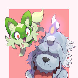 This is a pixiv picture whose title is 新ポケたちといっしょ.