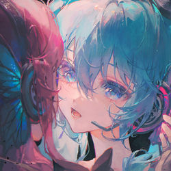 This is a pixiv picture whose title is Magnet.