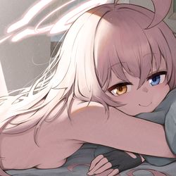 This is a pixiv picture whose title is ホシノ.