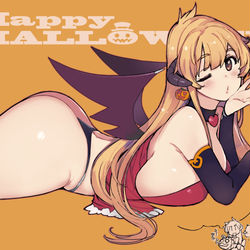 This is a pixiv picture whose title is サキュバスコス.