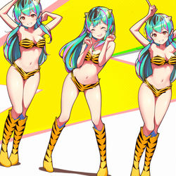 This is a pixiv picture whose title is ダンシング・ラムちゃん.