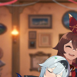 This is a pixiv picture whose title is お誕生会.