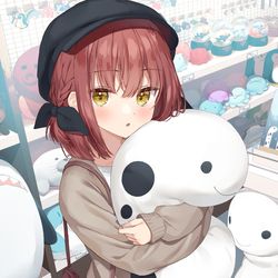 This is a pixiv picture whose title is 「...この子に、します」.