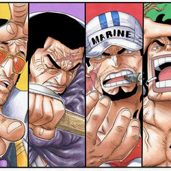 This is a pixiv picture whose title is FOUR MARINES.