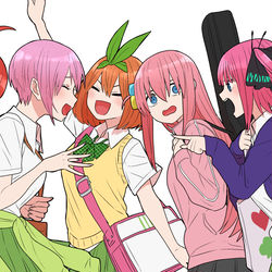 This is a pixiv picture whose title is 五等分の花嫁.
