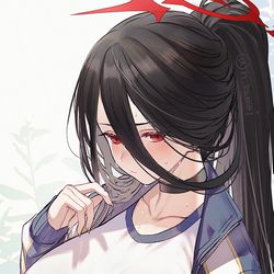 This is a pixiv picture whose title is ハスミさん.