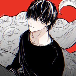 This is a pixiv picture whose title is 吉田.