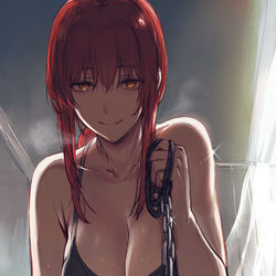 This is a pixiv picture whose title is マキマ.