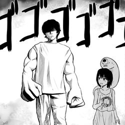 This is a pixiv picture whose title is 筋肉の悪魔.