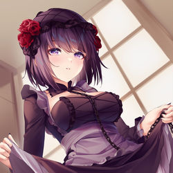 This is a pixiv picture whose title is 🌹.