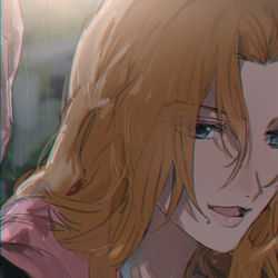 This is a pixiv picture whose title is ☔.
