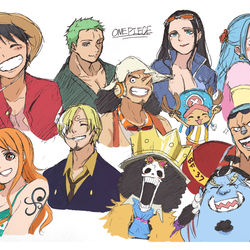 This is a pixiv picture whose title is onepiece log.