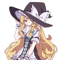 This is a pixiv picture whose title is 魔理沙.