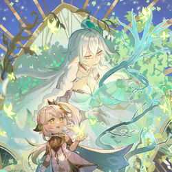 This is a pixiv picture whose title is Nahida.