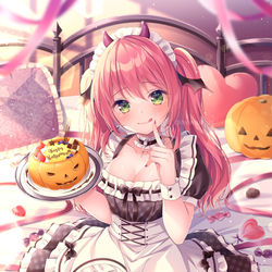 This is a pixiv picture whose title is Happy Halloween⸜❤︎⸝.